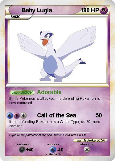 Pokemon Baby Lugia