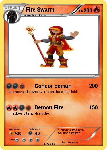 Pokemon Fire Swarm