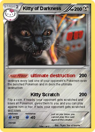 Pokemon Kitty of Darkness