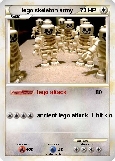 Pokemon lego skeleton army