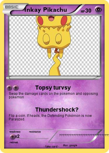 Pokemon Inkay Pikachu