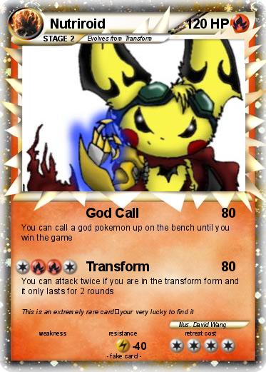 Pokemon Nutriroid
