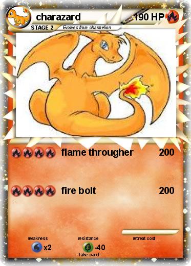 Pokemon charazard