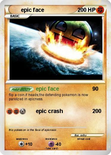 Pokemon epic face