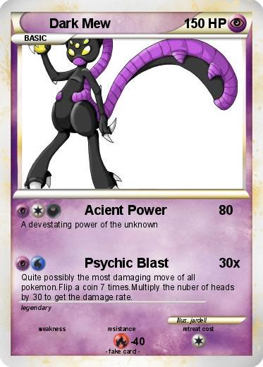 Pokemon Dark Mew