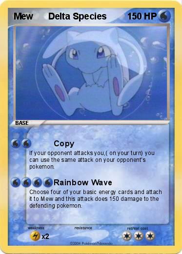 Pokemon Mew      Delta Species