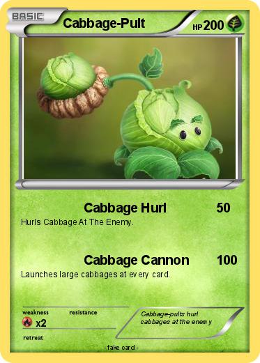 Pokemon Cabbage-Pult