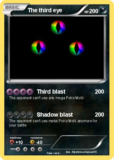 Pokemon The third eye
