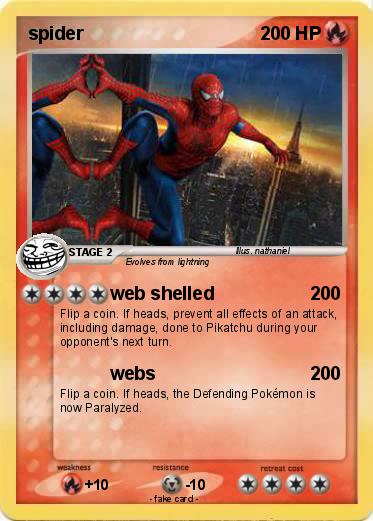 Pokemon spider