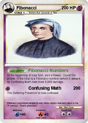 Pokemon Fibonacci
