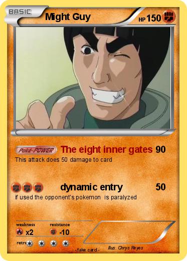 Pokemon Might Guy