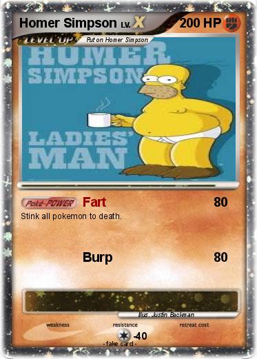 Pokemon Homer Simpson