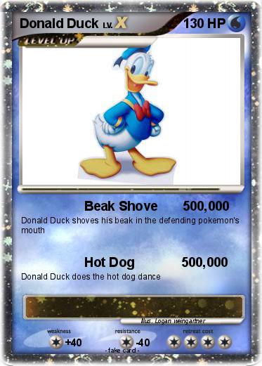 Pokemon Donald Duck