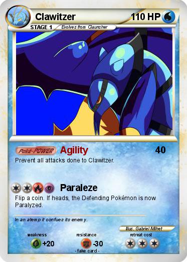 Pokemon Clawitzer