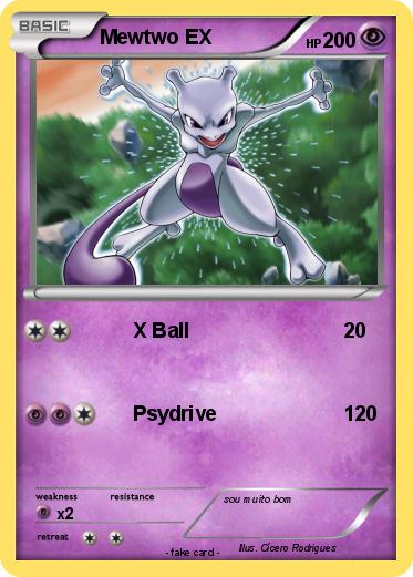 Pokemon Mewtwo EX
