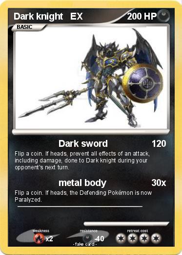 Pokemon Dark knight   EX