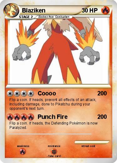 Pokemon Blaziken