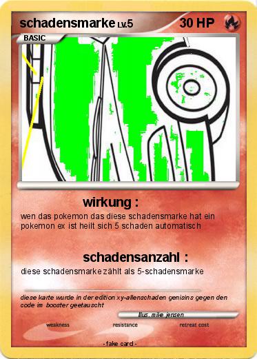 Pokemon schadensmarke