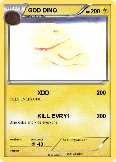 Pokemon GOD DINO