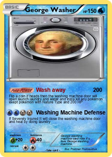 Pokemon George Washer
