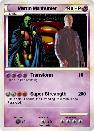 Pokemon Martin Manhunter