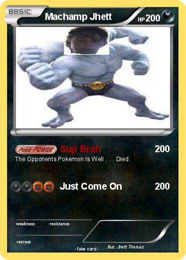 Pokemon Machamp Jhett