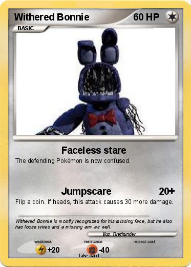 Pokemon Withered Bonnie