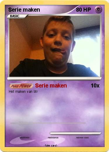 Pokemon Serie maken