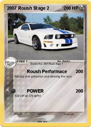 Pokemon 2007 Roush Stage 2