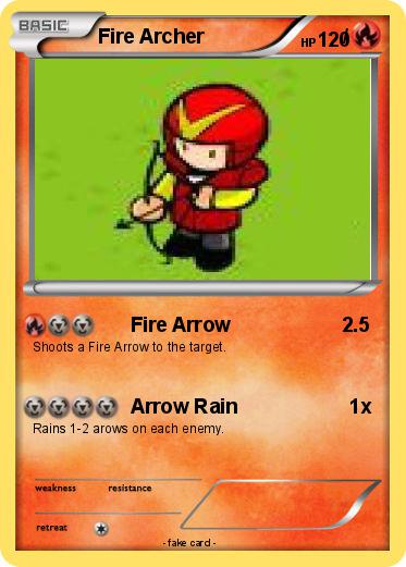 Pokemon Fire Archer                         /