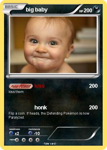 Pokemon big baby