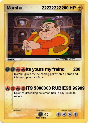 Pokemon Morshu                22222222