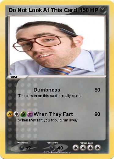 Pokemon Do Not Look At This Card