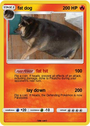 Pokemon fat dog