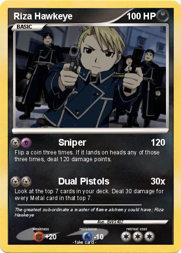 Pokemon Riza Hawkeye
