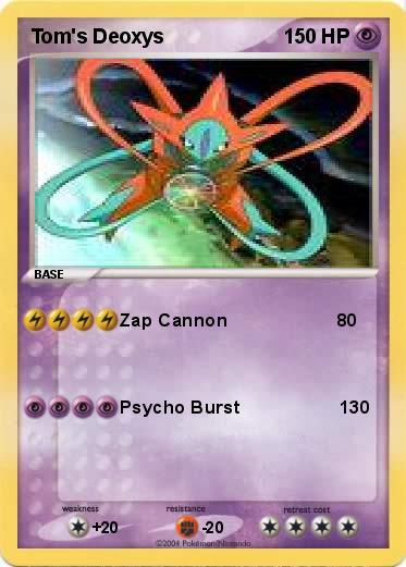 Pokemon Tom's Deoxys