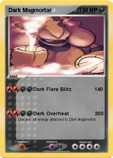 Pokemon Dark Magmortar
