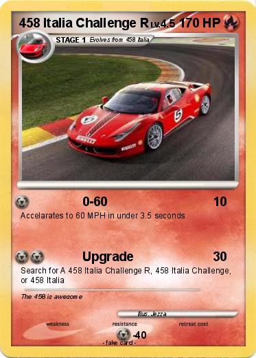 Pokemon 458 Italia Challenge R