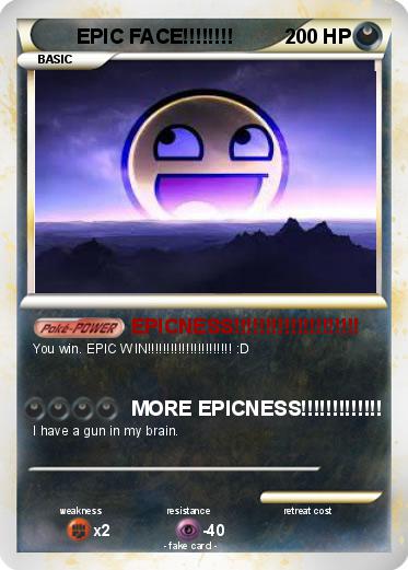 Pokemon EPIC FACE!!!!!!!!