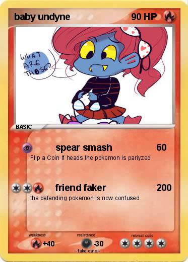 Pokemon baby undyne