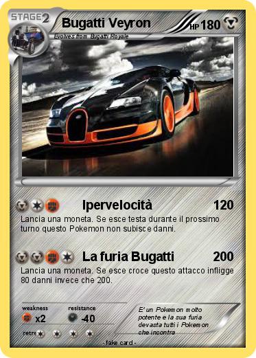 Pokemon Bugatti Veyron
