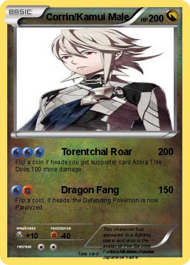 Pokemon Corrin/Kamui Male