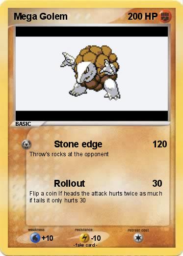Pokemon Mega Golem