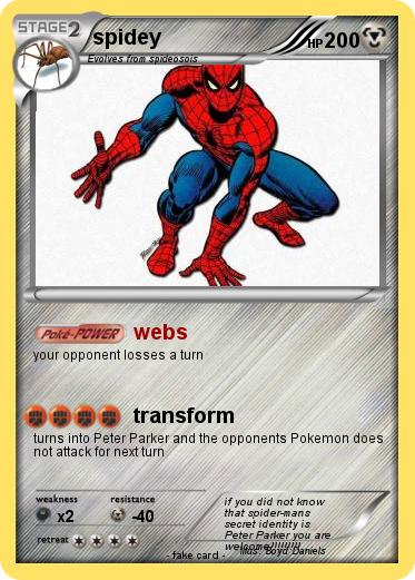 Pokemon spidey