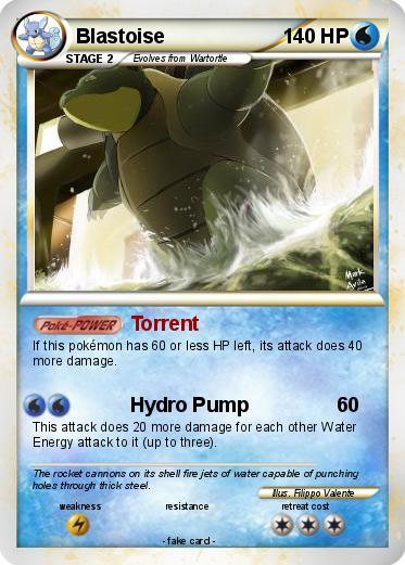 Pokemon Blastoise