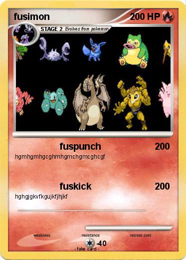 Pokemon fusimon