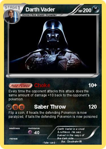 Pokemon Darth Vader