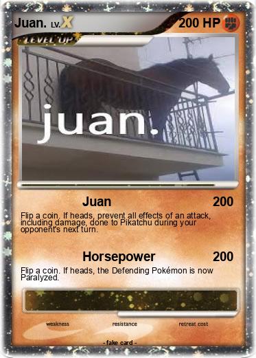 Pokemon Juan.