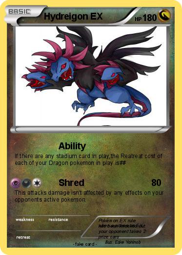 Pokemon Hydreigon EX