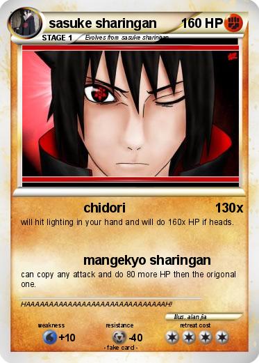 Pokemon sasuke sharingan
